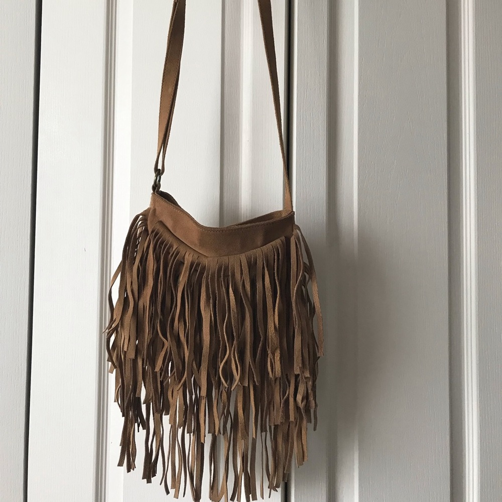 Fringe purse